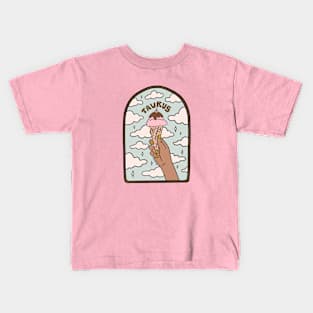 Taurus Ice cream Kids T-Shirt